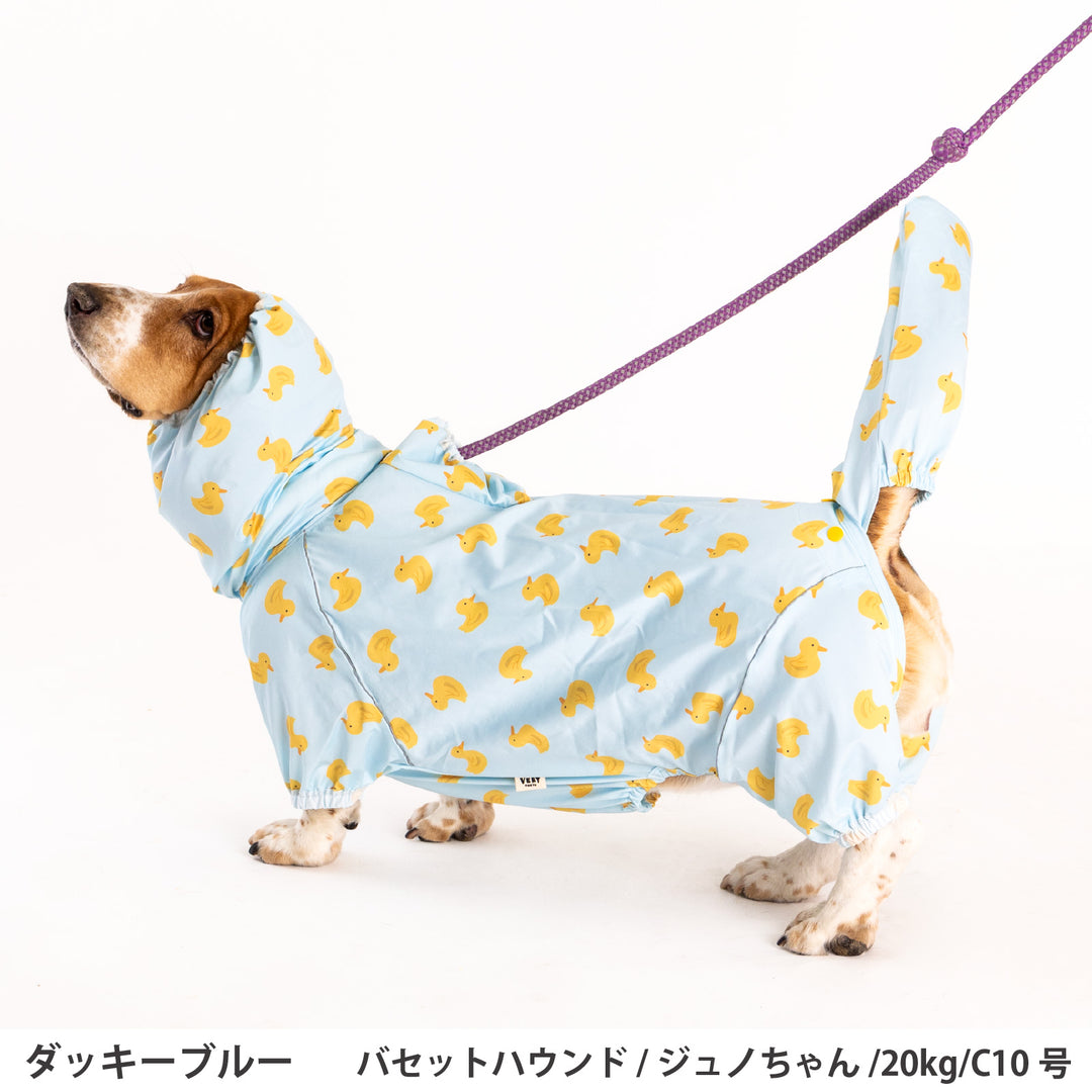 コーギー・バセット [シリーズ全33size展開] BREATH FIT RAIN WEAR -FULLCOVER&amp;STRETCH-