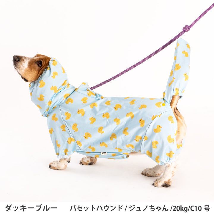 コーギー・バセット [シリーズ全33size展開] BREATH FIT RAIN WEAR -FULLCOVER&amp;STRETCH-