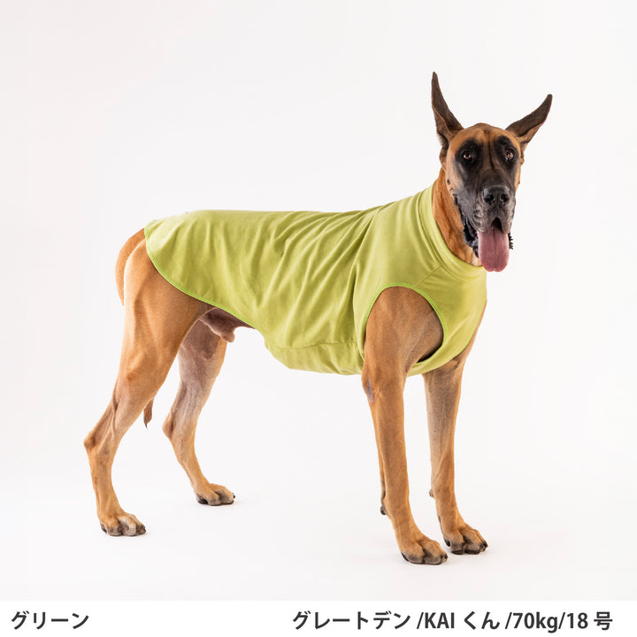 小型～超大型 ソフトフリースストレッチタンクトップ