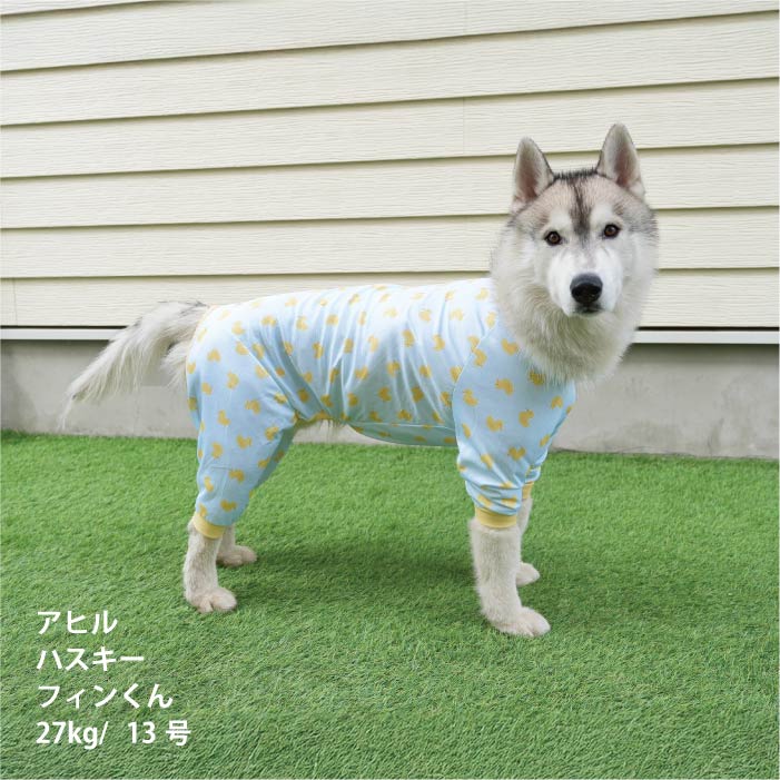 <font size="2">小型～超大型 ダックス 胴長 [全33size展開]</font><br>ポップクールロンパース アヒル - VERY-PET