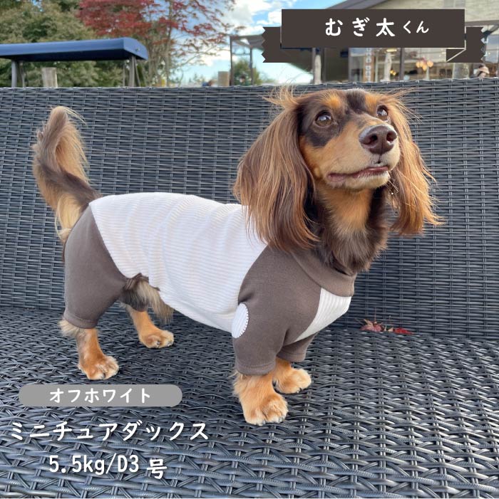 ストレッチ肘あて付きカバーオール ダックス - VERY-PET