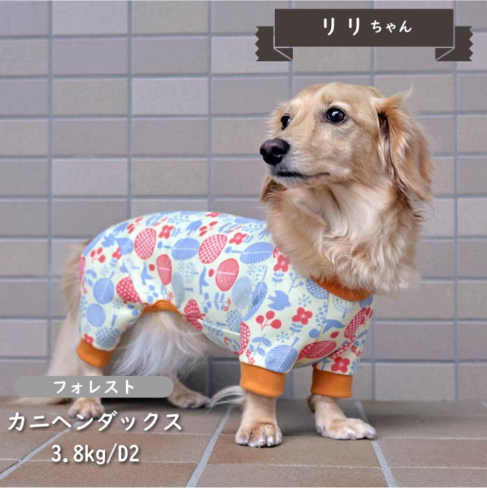 裏起毛プリントカバーオール ダックス - VERY-PET