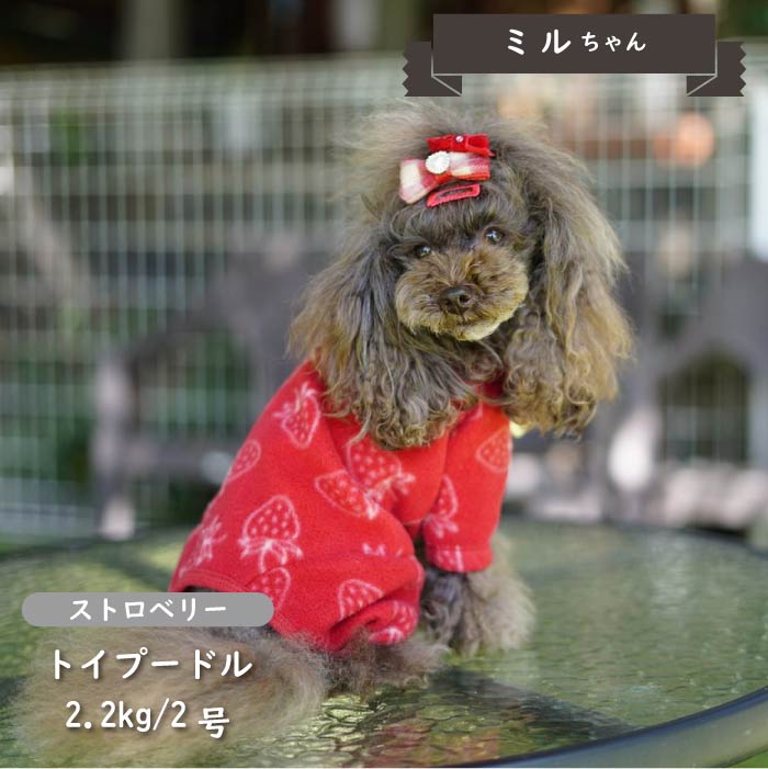 プリントフリースカバーオール 小型犬・胴長 - VERY-PET