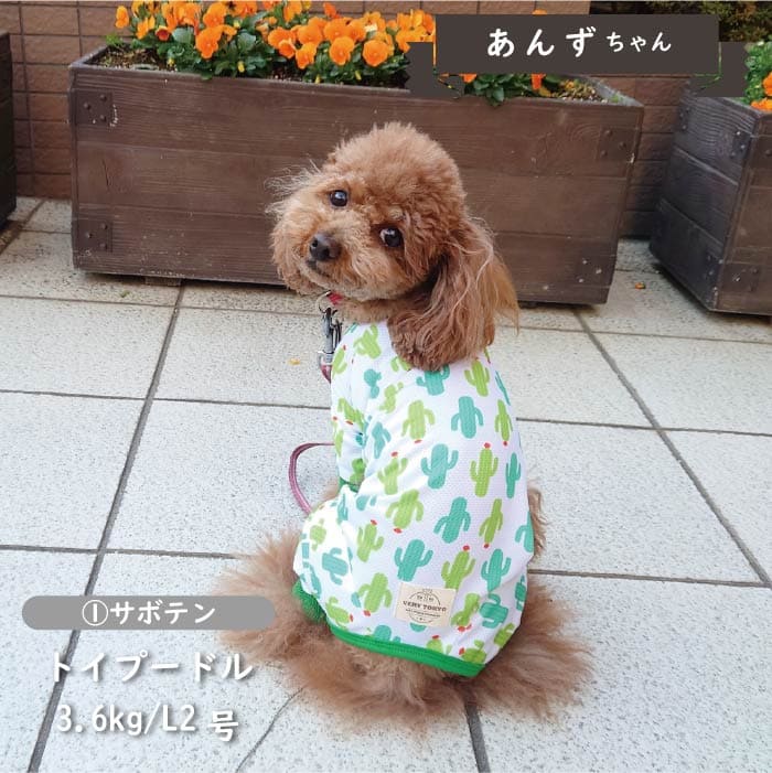 接触冷感&濡らして冷たい<br>クールカバーオール 小型犬・胴長 - VERY-PET