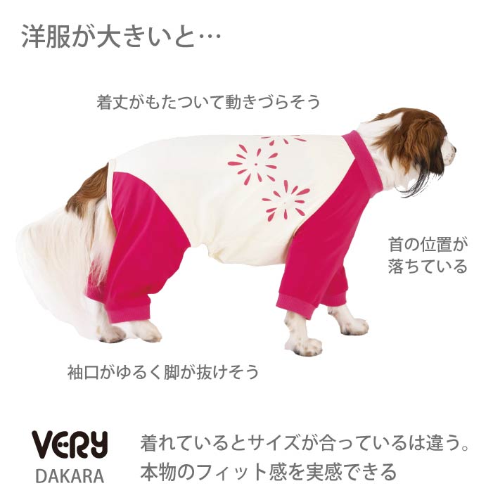 ako●犬服●ハンドメイド 胴48 NO.698 中型～大型 [全8size展開]プリントクールロンパース アボカド |【VERY