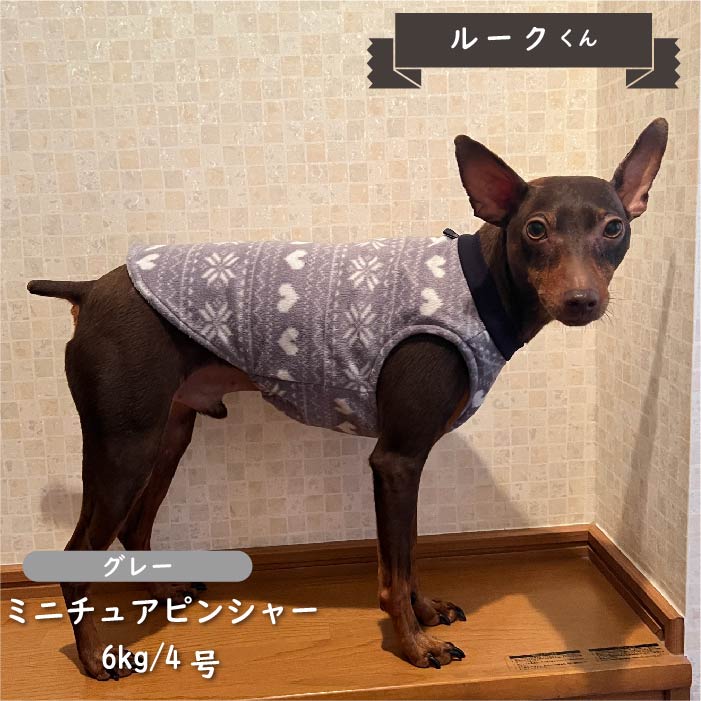 【2枚以上50％OFF】フリースタンクトップ　小型・胴長・ダックス - VERY-PET