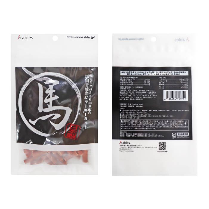 馬肉旨焼きジャーキーカット 70g - VERY-PET