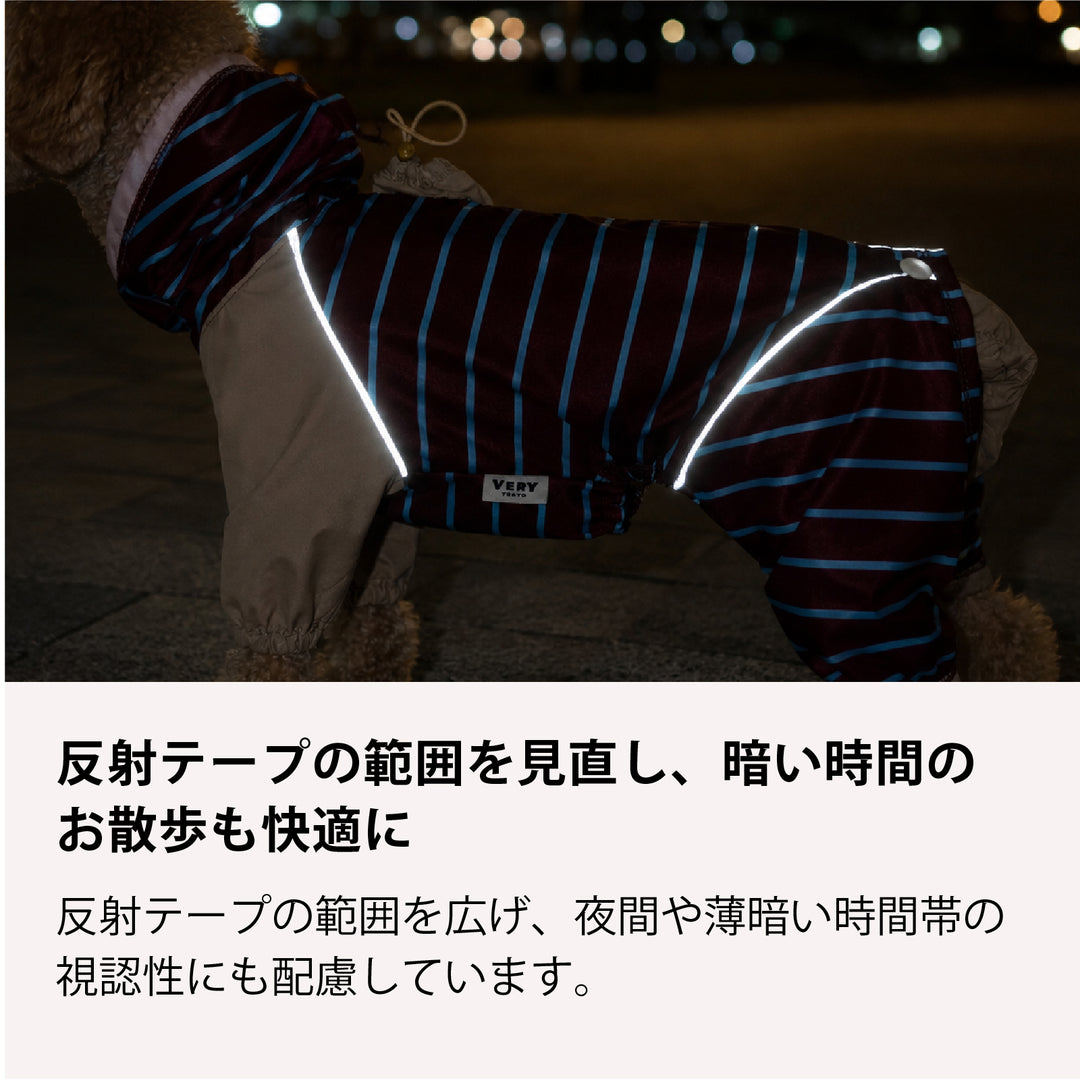 小型～超大型 [シリーズ全33size展開] BREATH FIT RAIN WEAR -FULLCOVER&amp;STRETCH-