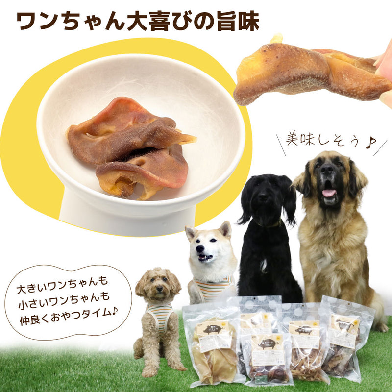 犬おやつ　国産豚鼻ハード 10個