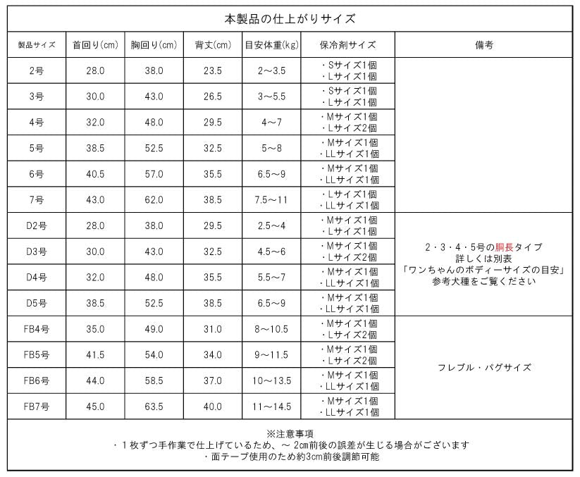 <font size="2">小型～超大型 ダックス 胴長 [全26size展開]</font><br>熱中症対策に！専用やわらか保冷剤付<br>ワンクールベスト - VERY-PET