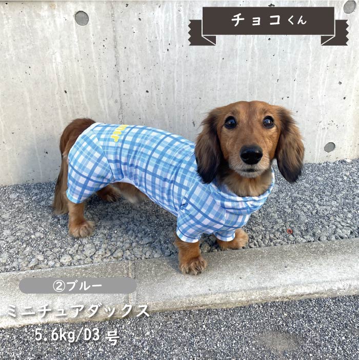 接触冷感 フード付き撥水クールカバーオール ダックス - VERY-PET