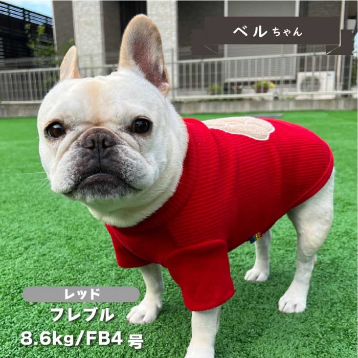 ワッペンTシャツ フレブル・パグ用 - VERY-PET