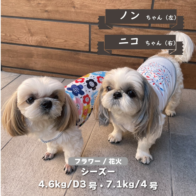 【2点以上購入で50％OFF】丸衿付きタンクトップ　小型・胴長・ダックス - VERY-PET