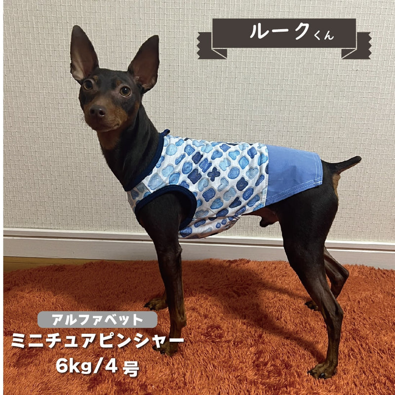 【2点以上購入で50％OFF】デザインタンクトップ　小型・胴長・ダックス - VERY-PET